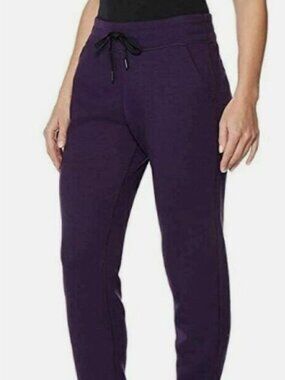 32 Degrees Heat Women's Pants Size L Lounge Pockets Blackberry Purple
